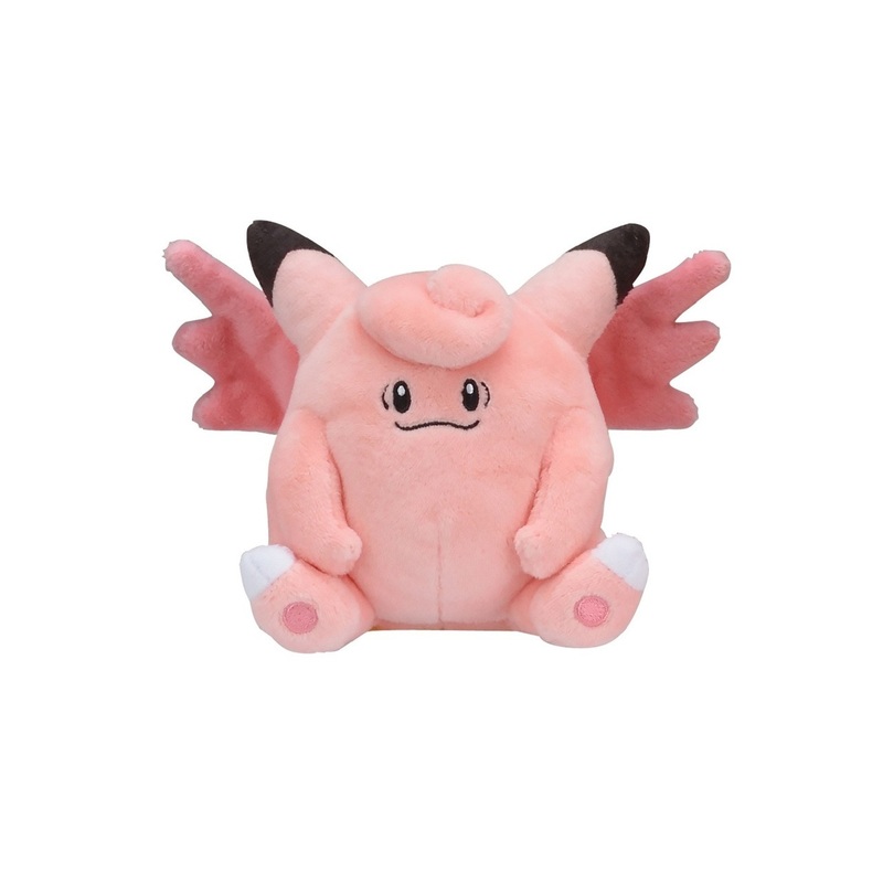Pokemon Center Original Plush Doll Pokemon fit Clefable (Pikushi)