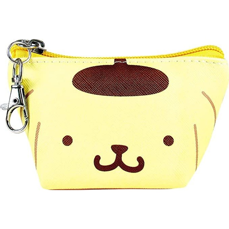 Sanrio Triangle Mini Pouch Pom Pom Purin