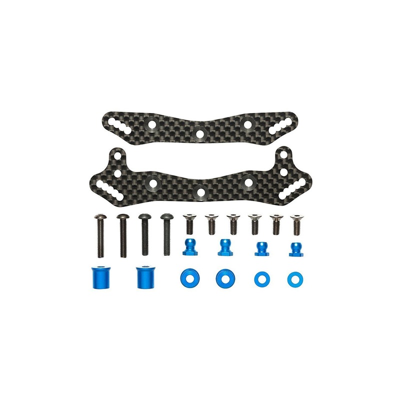 Tamiya 47327 TB-04 Carbon Damper Stay Set (for TRF SS Big Bore Dampers)