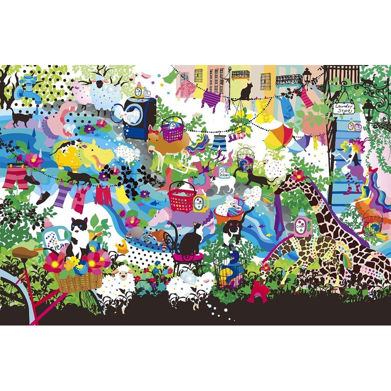 Epoch Jigsaw Puzzle 13-005 Kayo Horaguchi Illustraion (1000 Pieces)