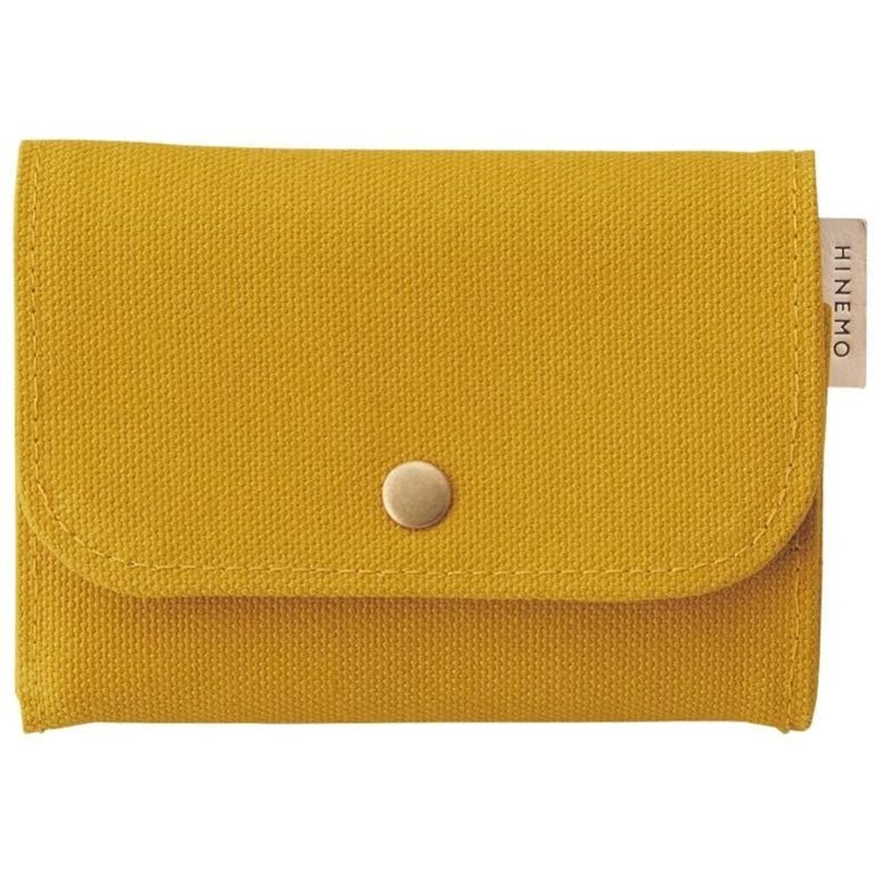 LIHIT LAB. HINEMO Accordion Pouch Mini (Yellow)