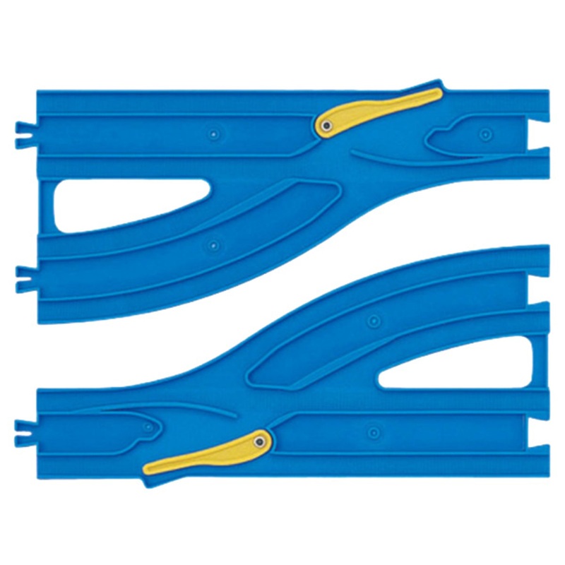 Takara Tomy Pla-Rail Plarail R-13 Single to Double-Track Turnout (Reversible)
