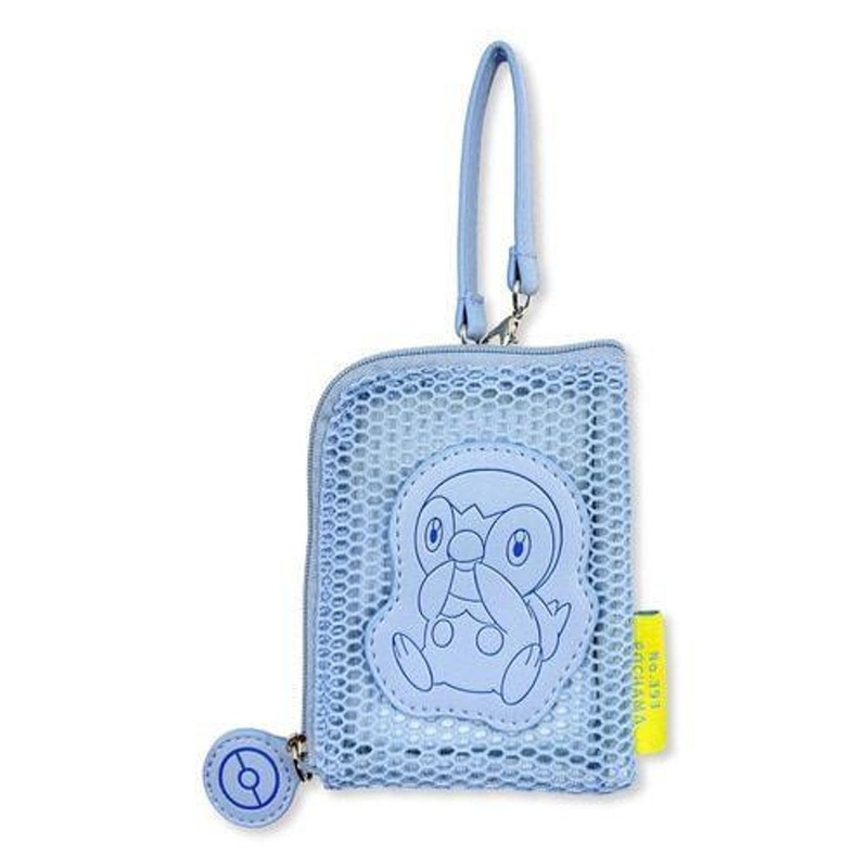 Pokemon Center Mesh Pastel Chip Card Case Piplup