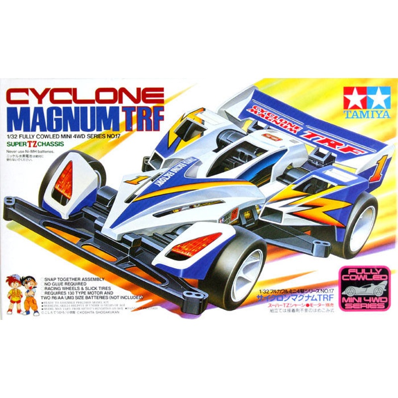 Tamiya 19417 Mini 4WD Cyclone Magnum TRF 1/32