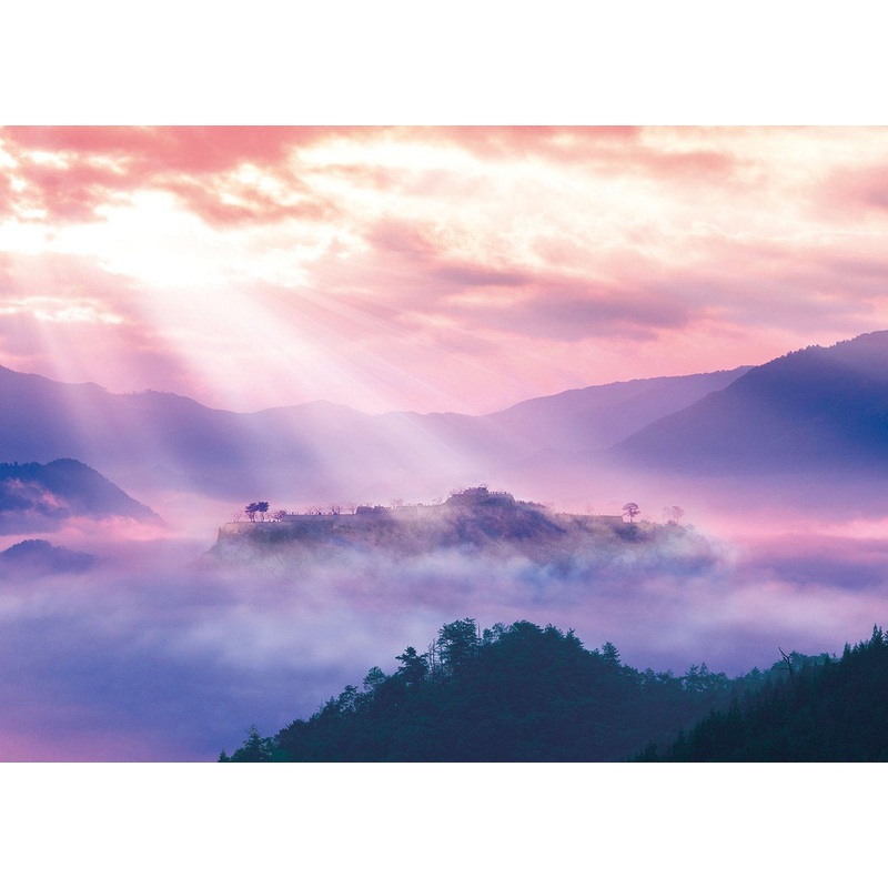 Epoch Jigsaw Puzzle 05-092 Japanese Scenery Takeda Castle Hyogo (500 Pieces)