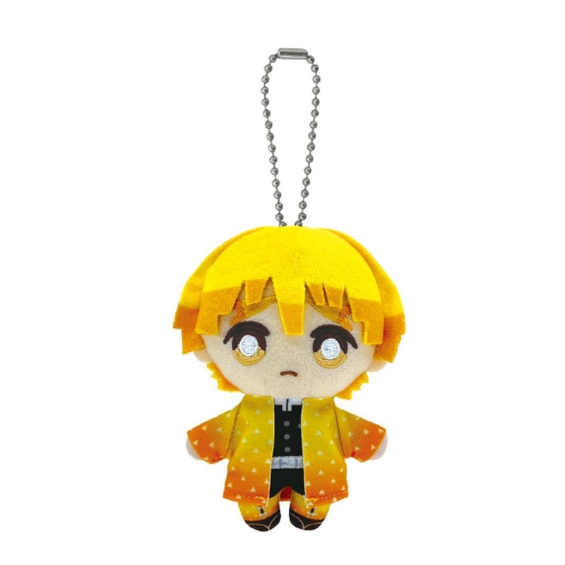 Bandai Demon Slayer: Kimetsu no Yaiba Chibi Plush Mascot Zenitsu Agatsuma