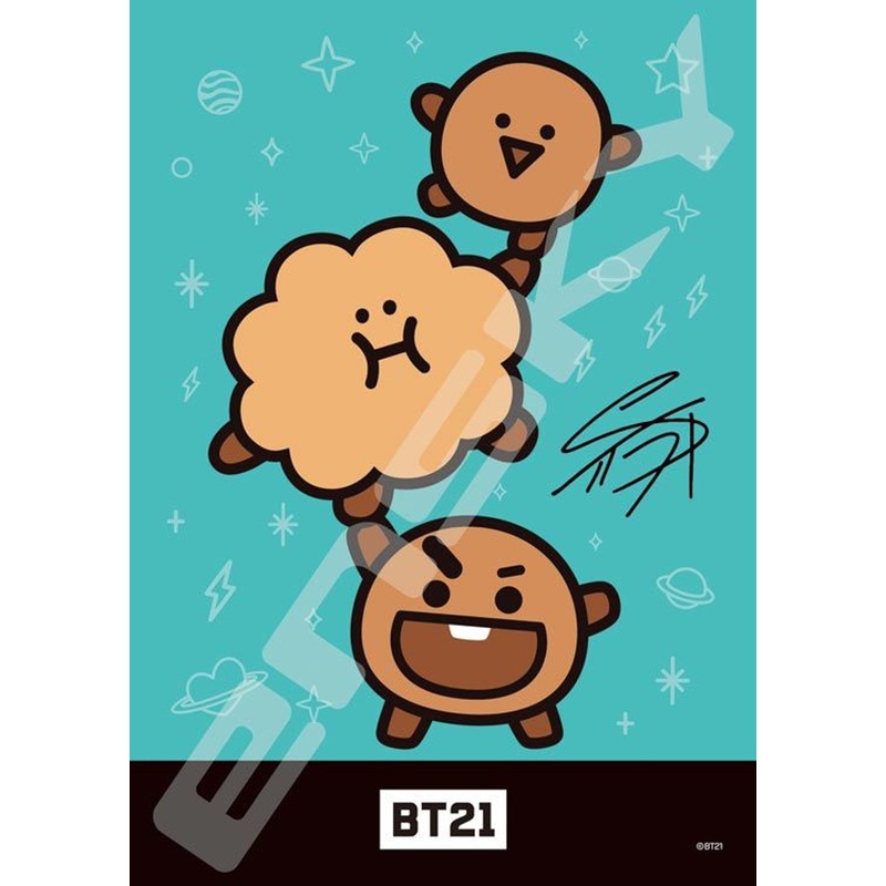 Ensky 208-060 Jigsaw Puzzle BT21 Shooky (208 Pieces)