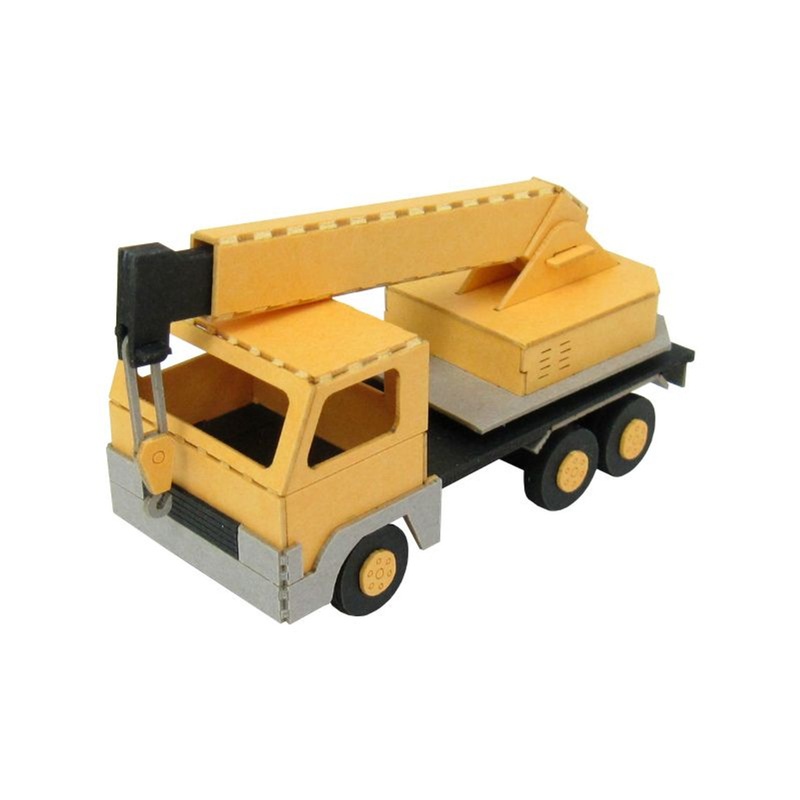 Sankei MP01-145 Crane Car 1/100 Scale Paper Kits