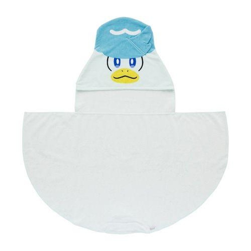 Pokemon Center Original Hood & Towel With Tail Quaxly