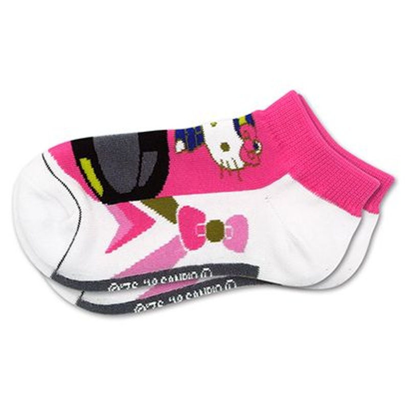 Railway Socks for Adults (Tetsushita) Hello Kitty Shinkansen (Size 22-24cm)