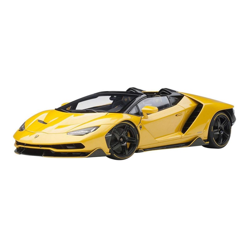 AUTOArt 1/18 Lamborghini Centenario Roadster (Pearl Yellow) Finished Model