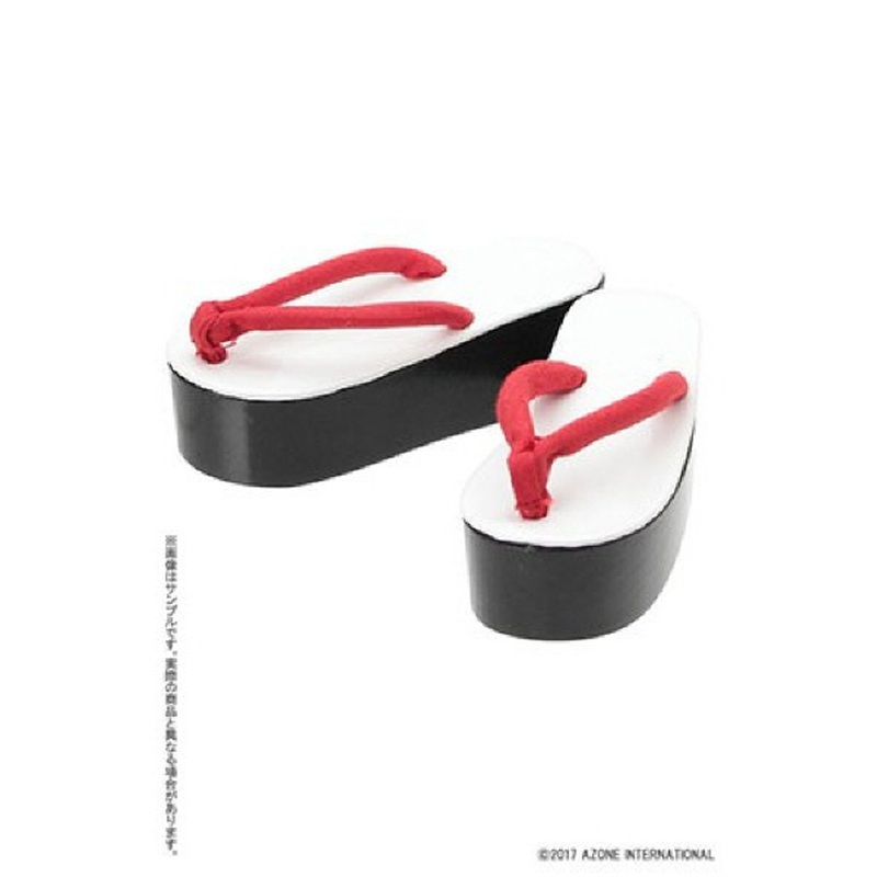 Azone FAR226-RED for 50cm doll Thick Floor Sandals Red
