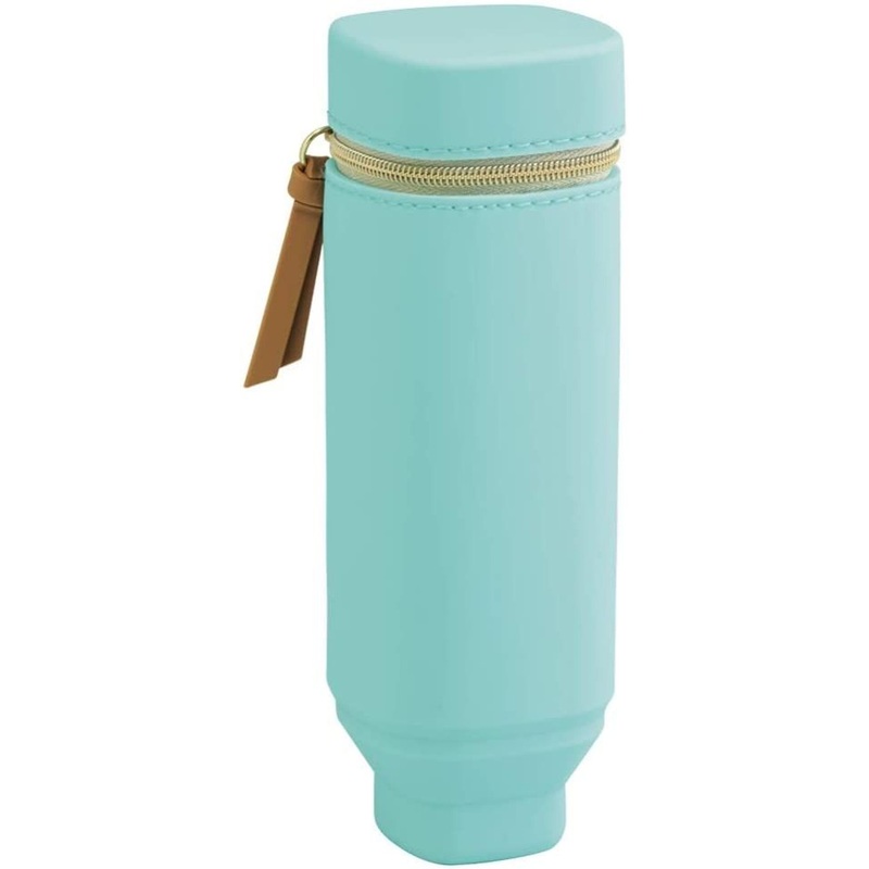 LIHIT LAB. Bloomin Stand Pen Case Square Type (Mint Green)