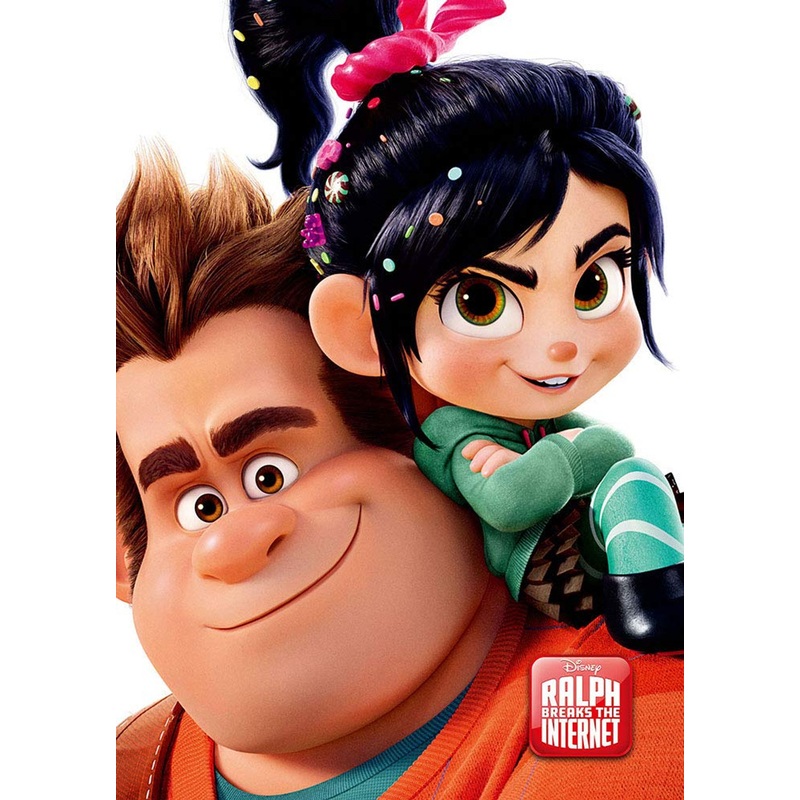 Tenyo Japan Jigsaw Puzzle D108-004 Ralph Breaks the Internet (108 Pieces)