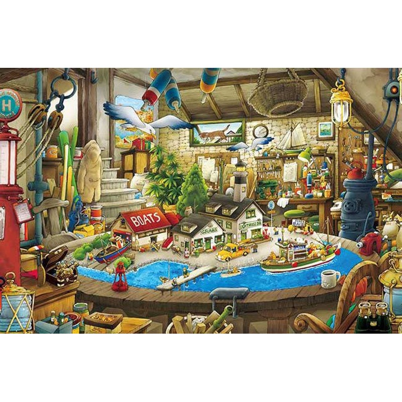 Appleone 1000-859 Jigsaw Puzzle Little Harbor (1000 Pieces)
