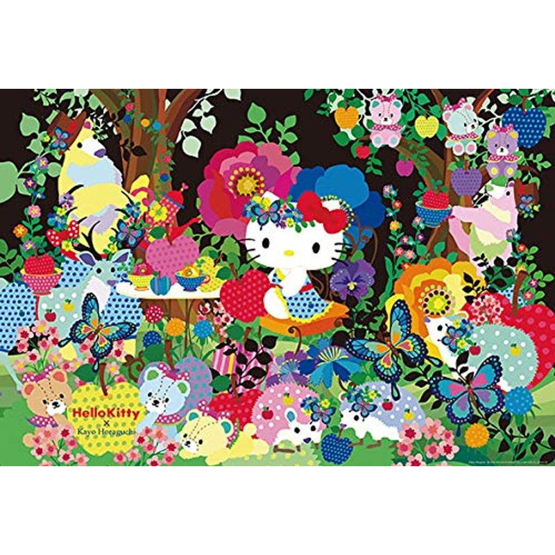 Beverly Jigsaw Puzzle 91-134 Hello Kitty Forest Tea Party (1000 Pieces)