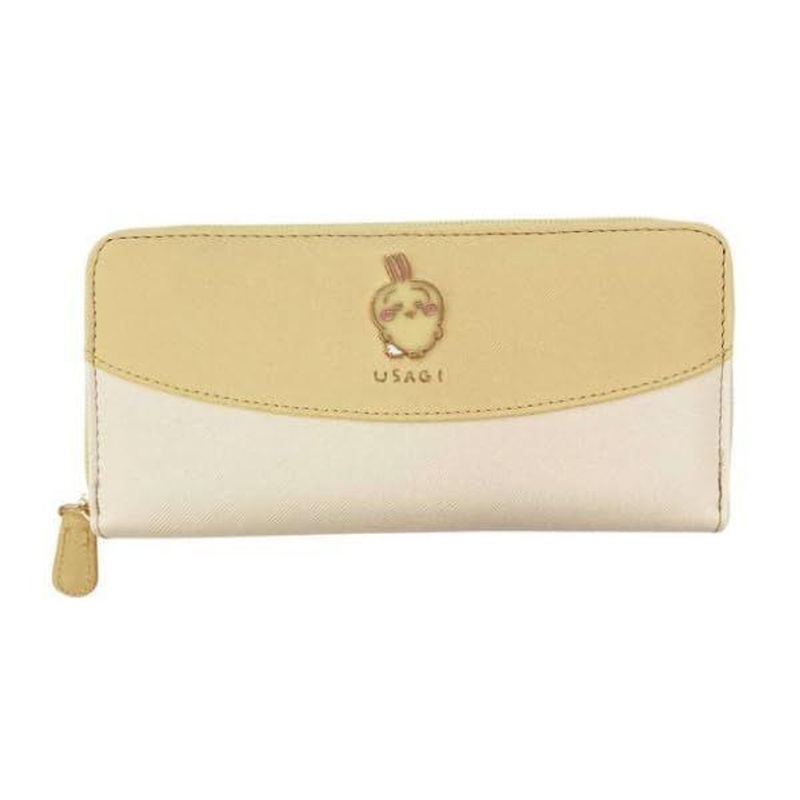 Chiikawa Round Long Wallet Yellow (Usagi)