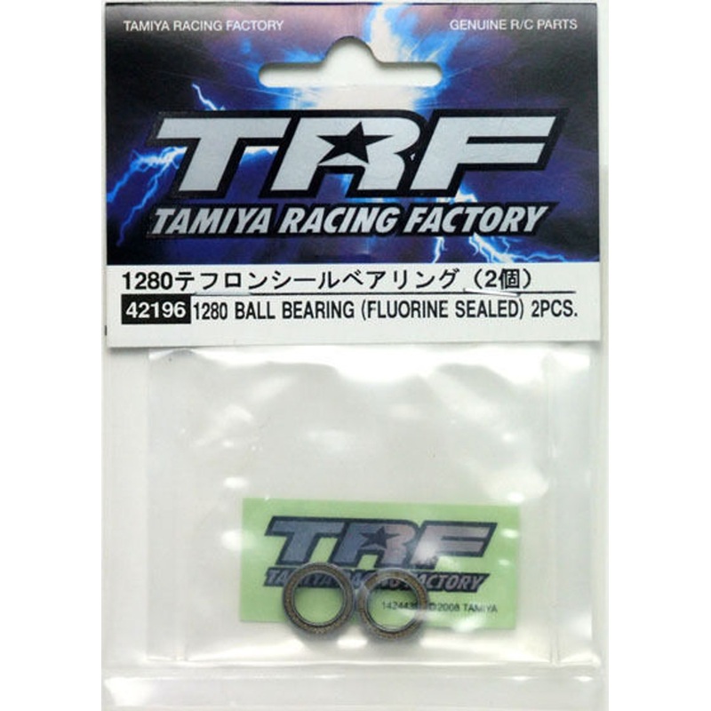 Tamiya 42196 1280 Ball Bearing (Fluorine Sealed) 2pcs