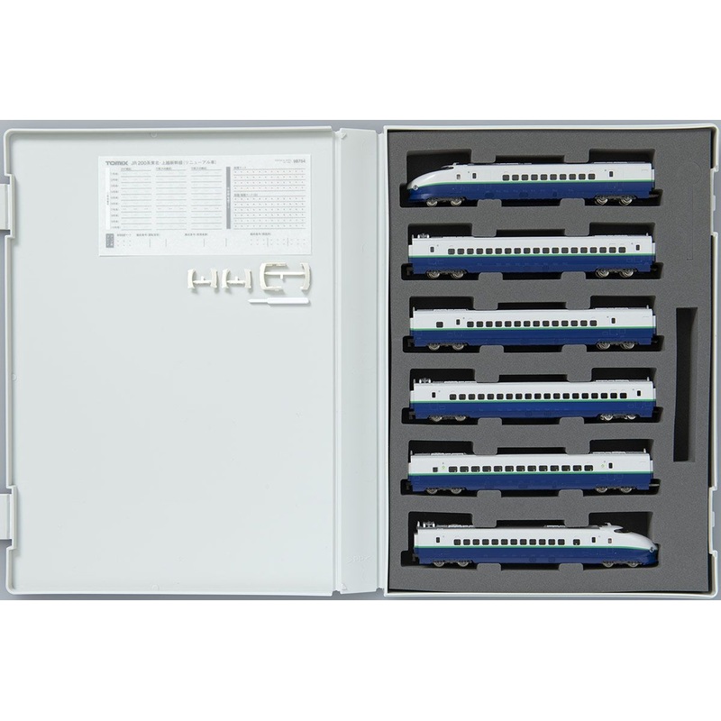 Tomix 98754 JR Series 200 Tohoku/Joetsu Shinkansen (Renewal) 6 Cars Set (N scale)