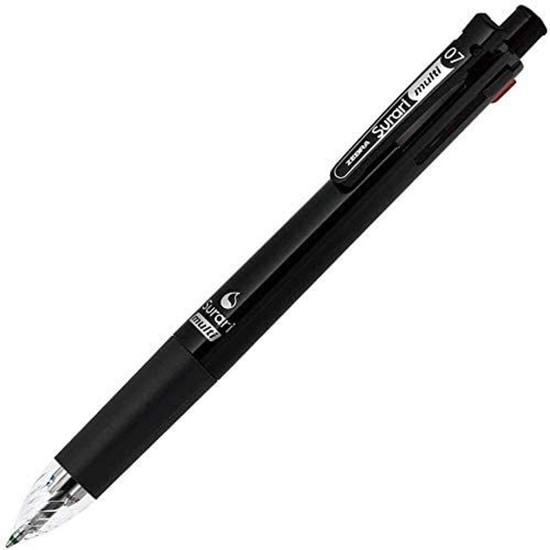 Zebra Surari Multi Emulsion Ink Multifunction Pen 0.7mm Black