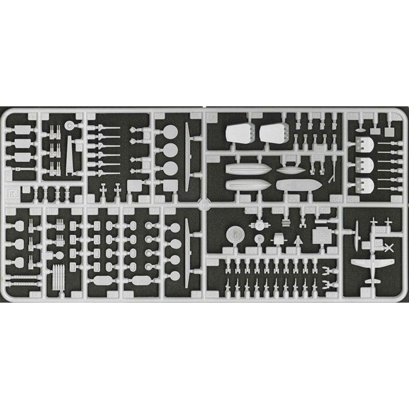 Pit-Road 1/700 Skywave Equipment for WWII US Navy Ship Set 2