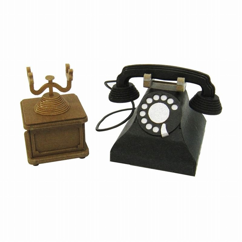 Sankei MP01-104 Classic Telephone 1/8 Scale Paper Kits
