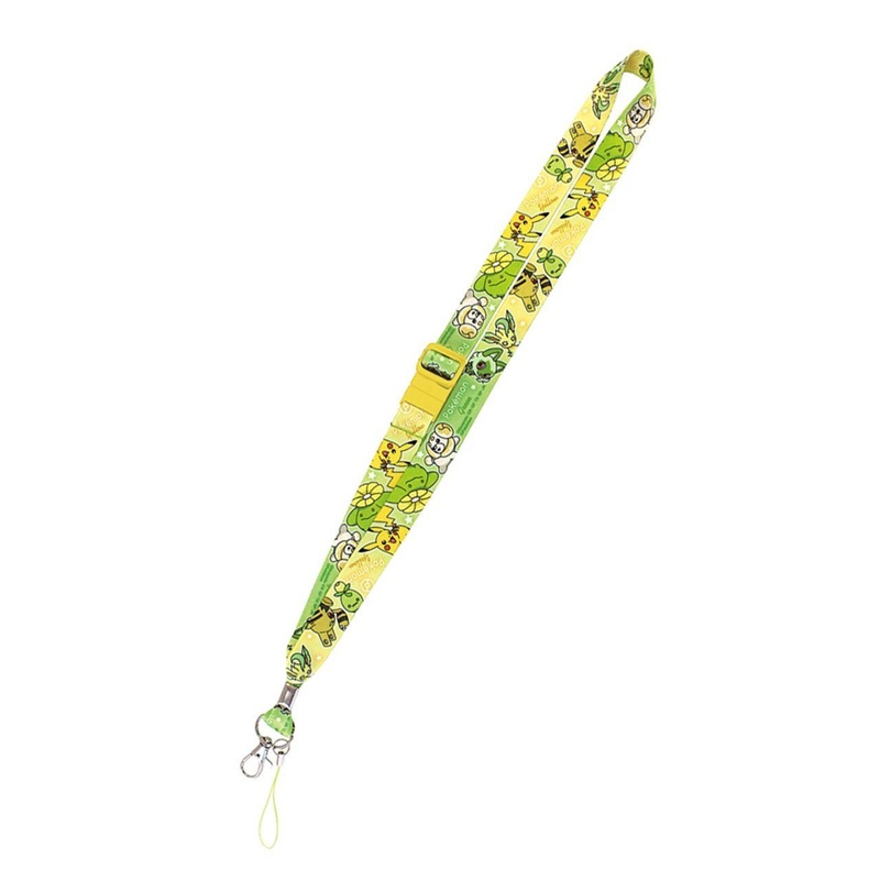 T’s Factory Pokemon Neck Strap Gradation Green And Yellow