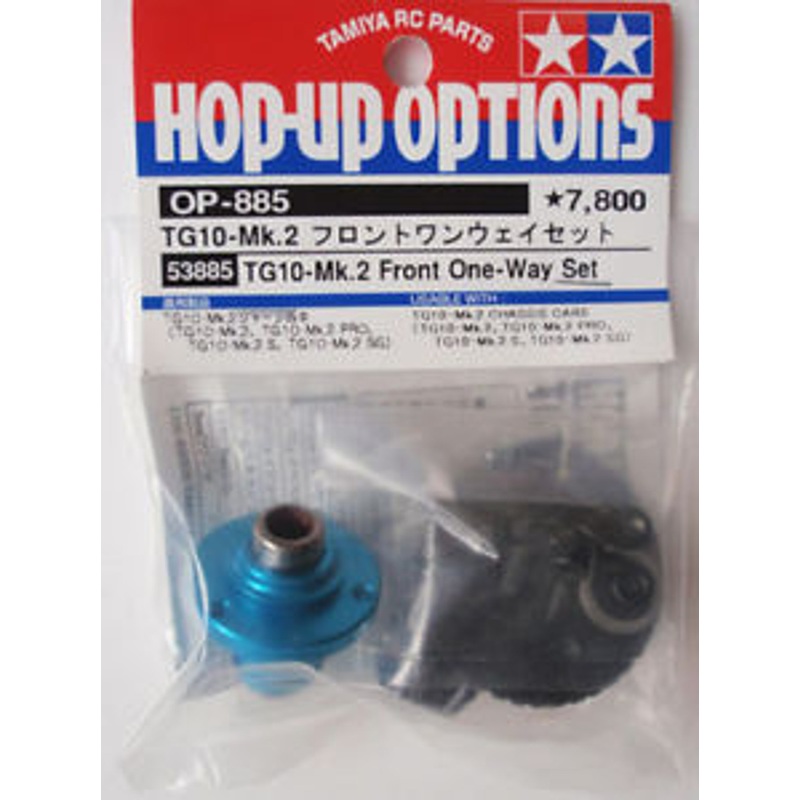 Tamiya 53885 (OP885) TG10-Mk.2 Front One-Way Set