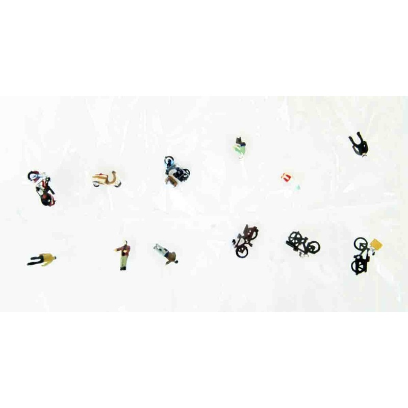 Tomytec (Komono 116-2) Bicycles and Mopeds 2 (N scale)