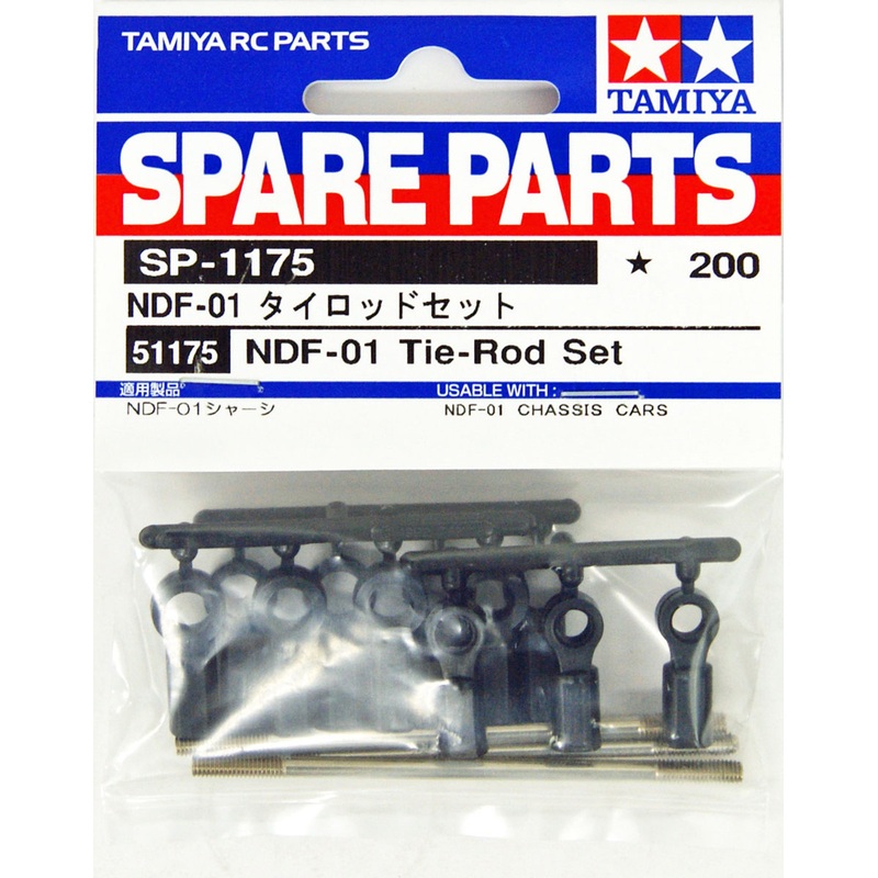 Tamiya 51175 (SP1175) NDF-01 Tie Rod Set