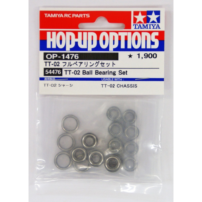 Tamiya 54476 (OP1476) TT02 Ball Bearing Set