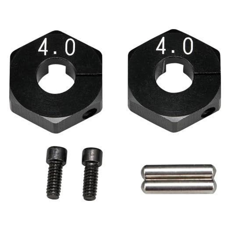 Yokomo B10-011A 4.0mm Clamp Style Wheel Hub BD11/12/MS1.0 For Aluminum