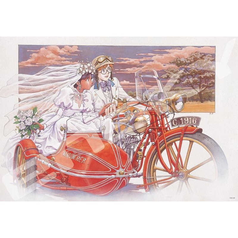 Ensky 1000T-174 Jigsaw Puzzle Nadia: The Secret of Blue Water Nadia and Jean (1000 Pieces)
