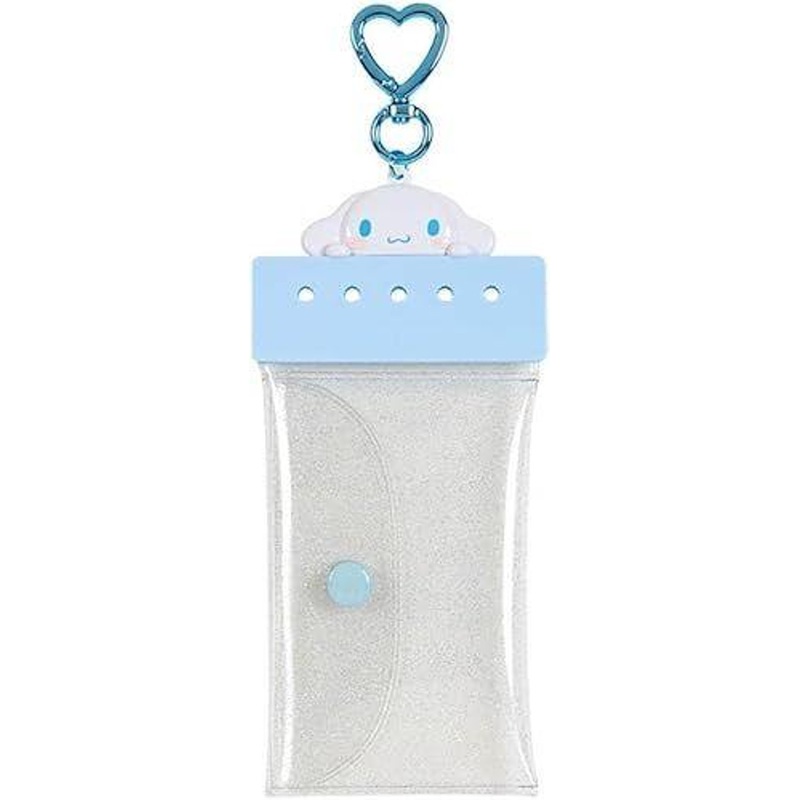 Sanrio Clear Pouch Cinnamoroll    (My Snap-on Letters)