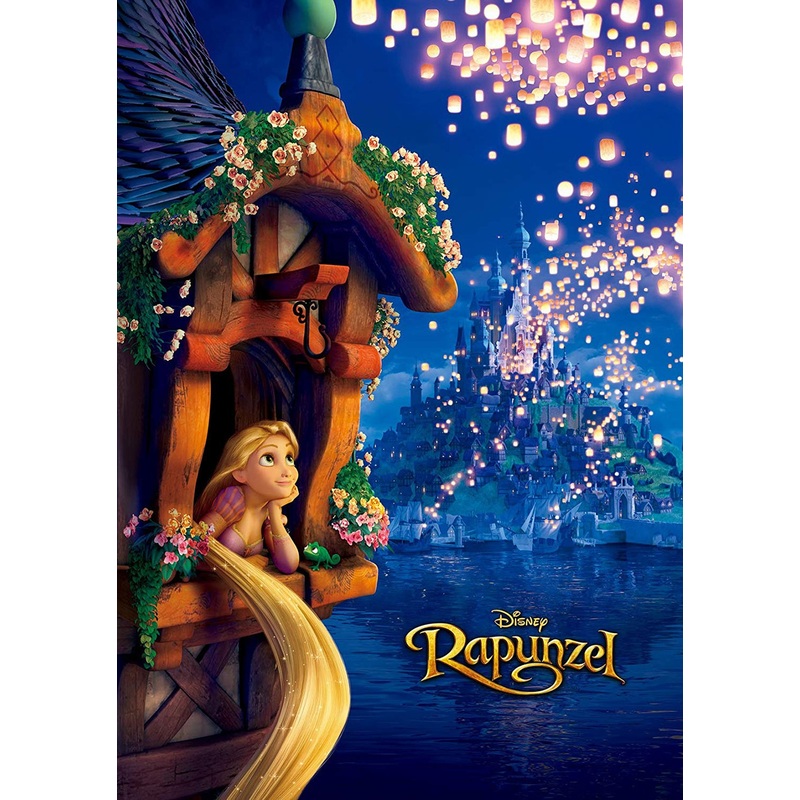 Tenyo Japan Jigsaw Puzzle D-108-773 Disney Rapunzel (108 Pieces)
