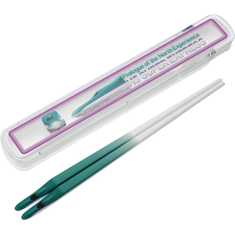 Train Chopsticks For Kids (Hashi Tetsu) Series H5 Hokkaido Shinkansen (with case)