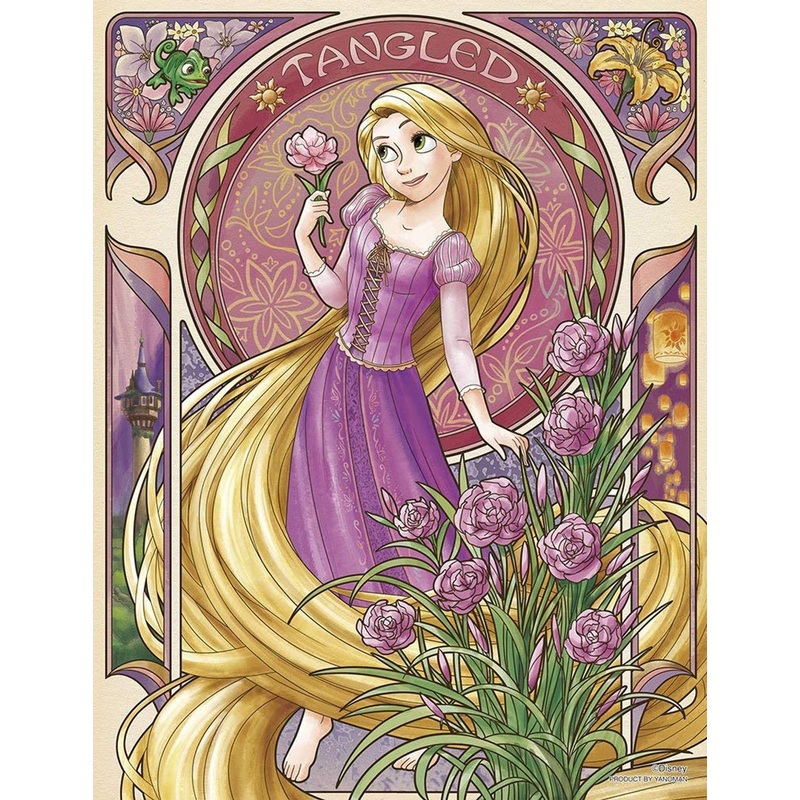 Yanoman Jigsaw Puzzle 42-55 Disney Fleur Rapunzel (300 Small Pieces)