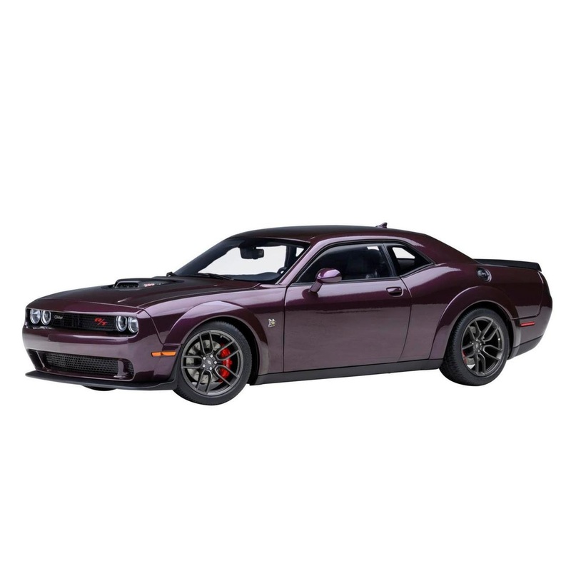 AUTOArt 1/18 Dodge Challenger R/T Scat Pack Widebody ’22 (Metallic Purple) Finished Model