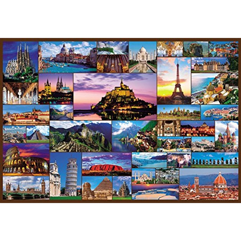Beverly Jigsaw Puzzle M81-563 World Heritage Site Selection 40 (1000 S-Pieces)