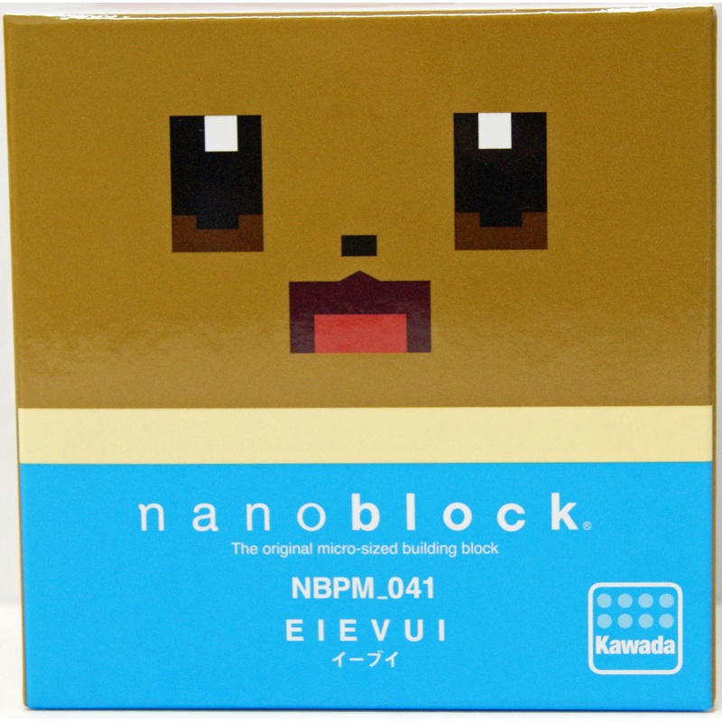 Kawada NBPM-041 nanoblock Pokemon Quest Eevee (Eievui)