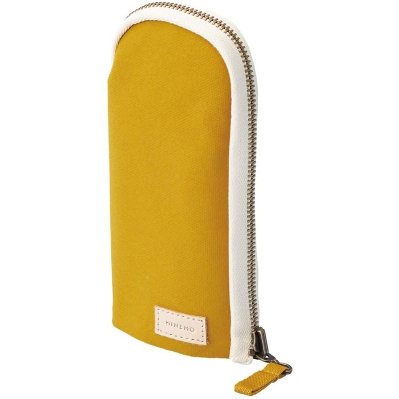 LIHIT LAB. HINEMO Stand Pen Pouch (Yellow)