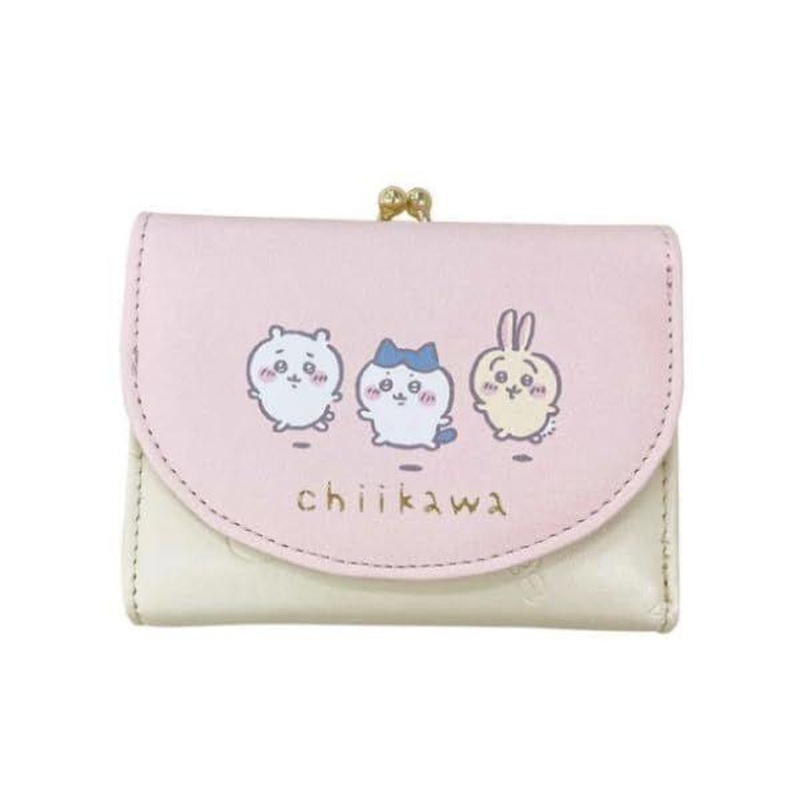 Chiikawa Kiss Lock Purse (Pink)