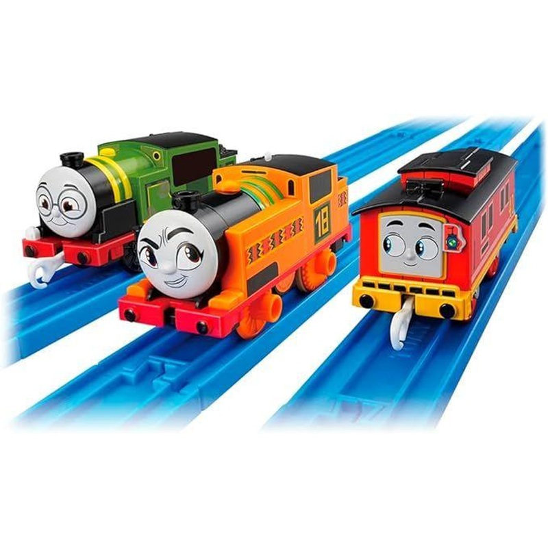 Takara Tomy Pla-Rail GOGO Thomas Friend Set Bruno, Nia and Wiff