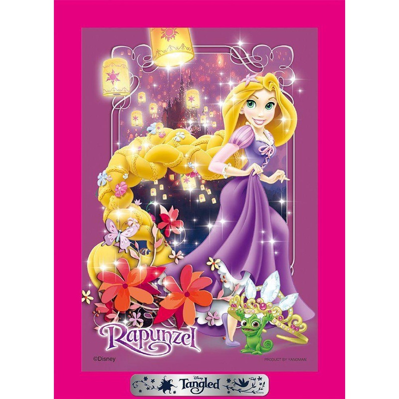 Yanoman 99-368 Jigsaw Puzzle The Magical-haired Princess (Tangled) (with panel set) (99 Pieces)