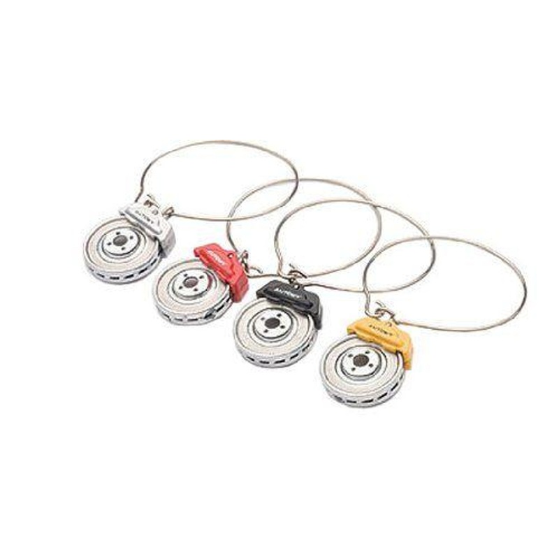 AUTOArt Brake Disc Wine Glass Charm (Set Of 4 Colors)