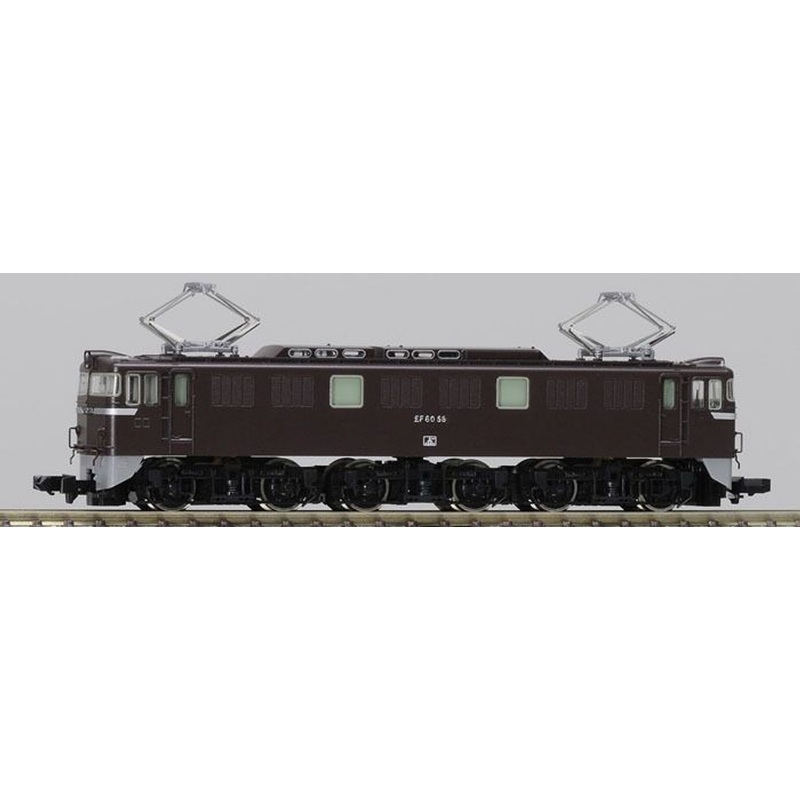 Tomix 9167 JNR Electric Locomotive Type EF60-0 (Third Edition/ Brown) (N scale)