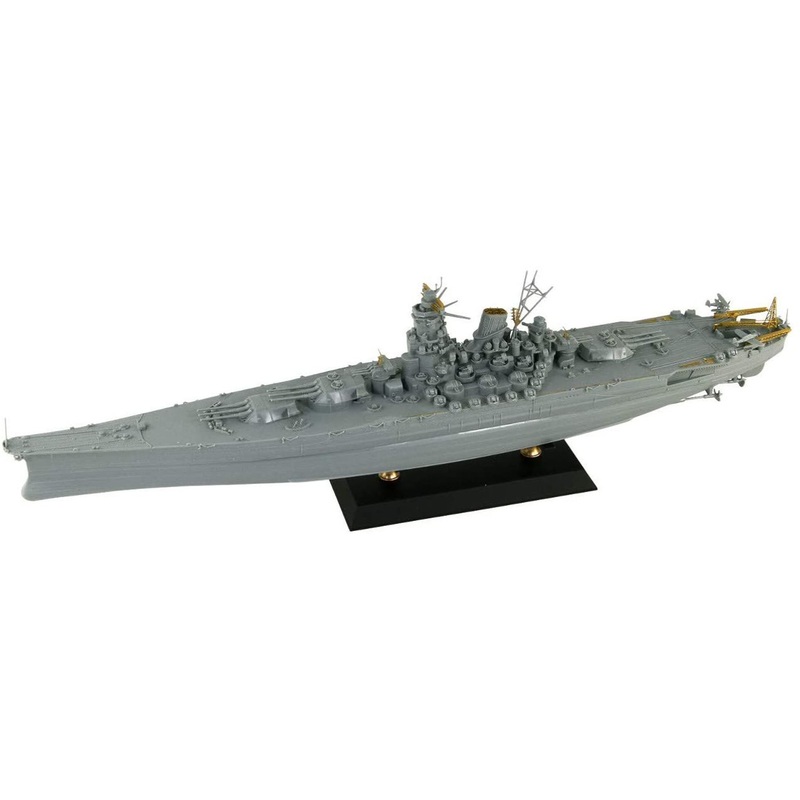 Pit-Road Skywave 1/700 Japanese Navy Battleship Musashi Battle of Leyte Gulf w/ Etched Parts Plastic Model