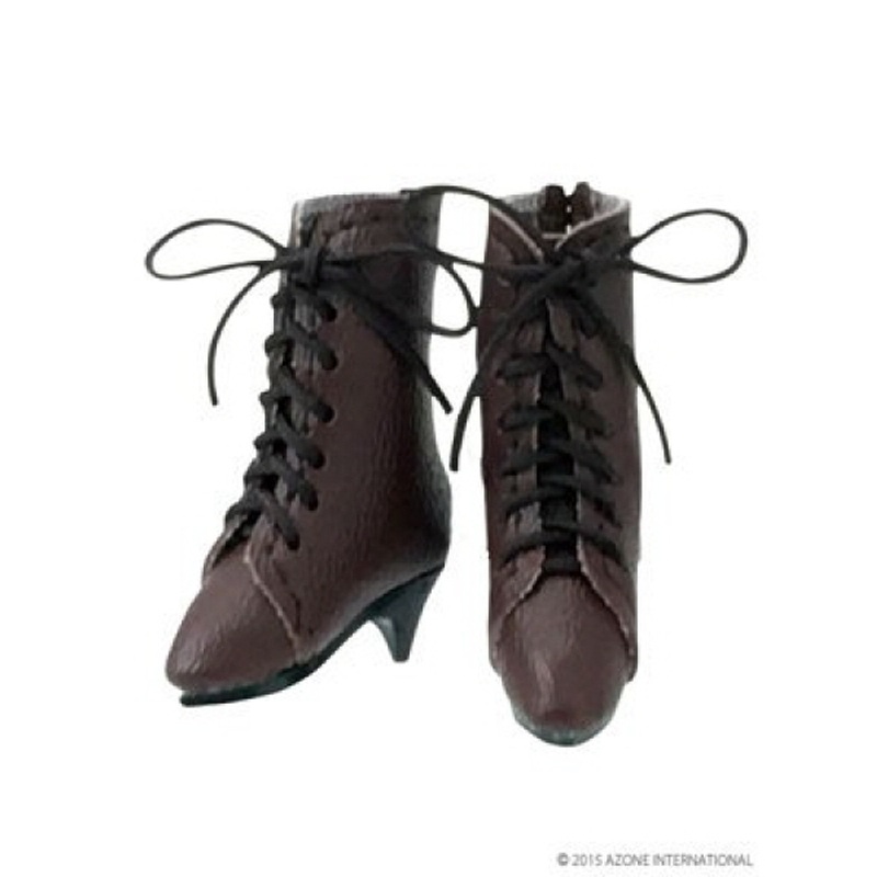 Azone AKT109-BRN PNM Classical Middle Boots Brown