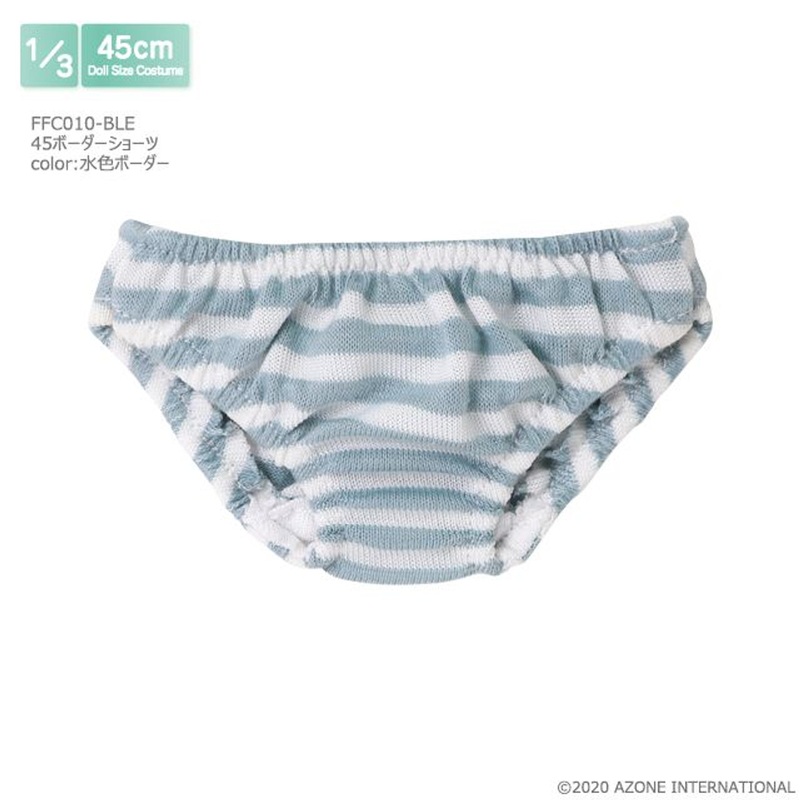 Azone FFC010-BLE 1/3 Striped Panties (Light Blue)