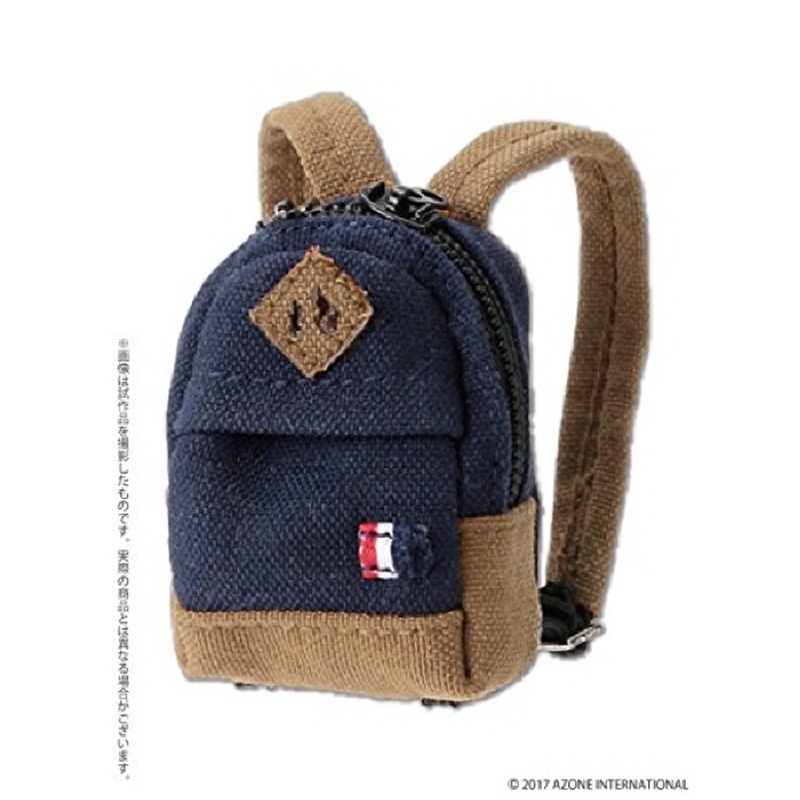 Azone PIC175-NVY 1/12 BlackRavenClothing Backpack Navy